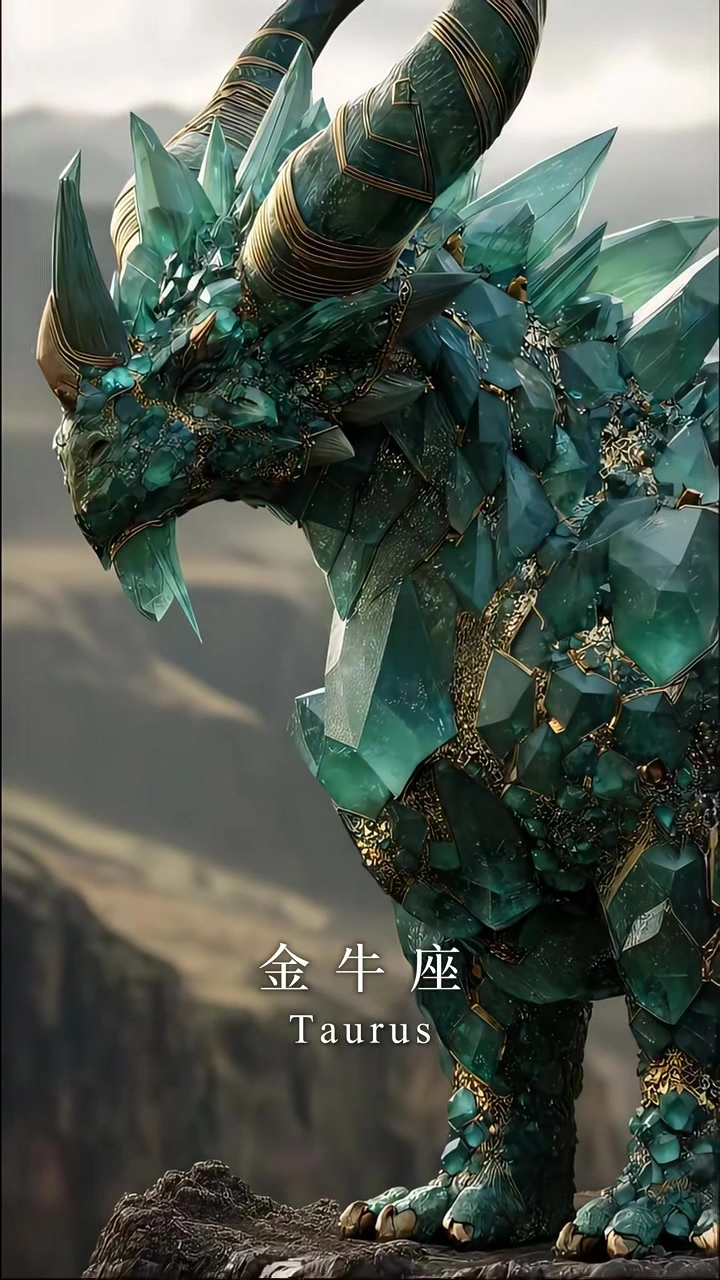 原片翡翠晶体龙画面